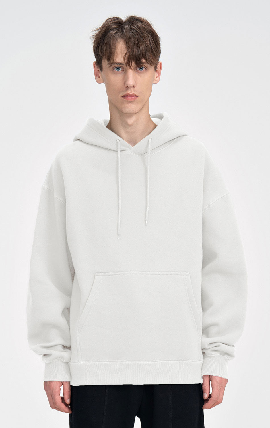 Men s Baggy Blank Plain Hoodie