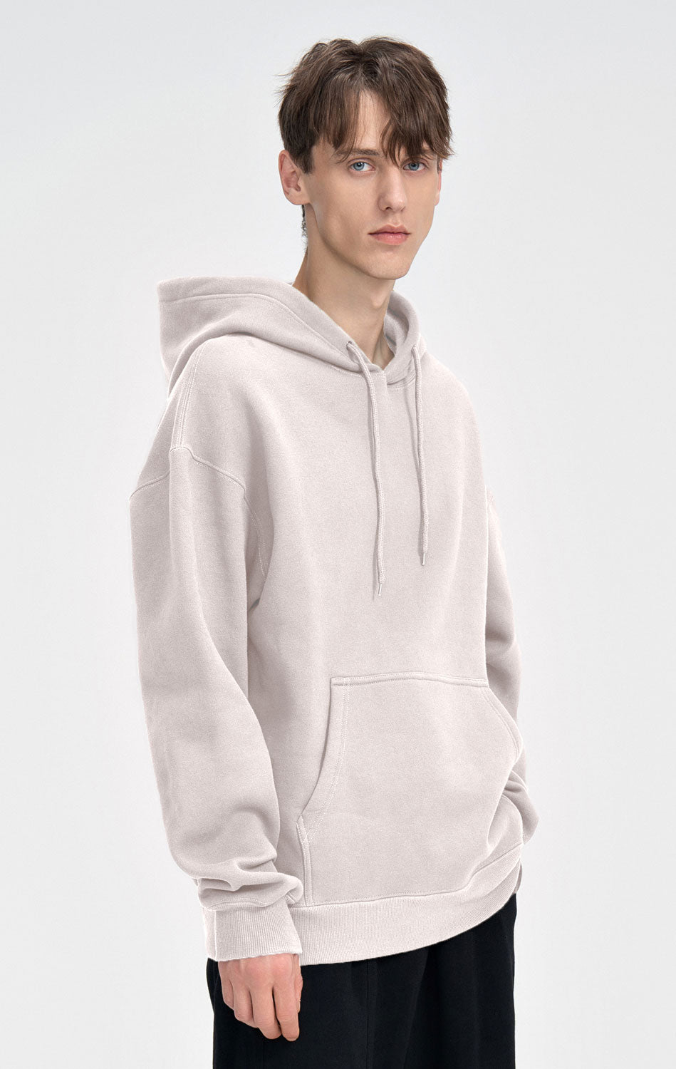 Men's Heavyweight Plain Hoodie